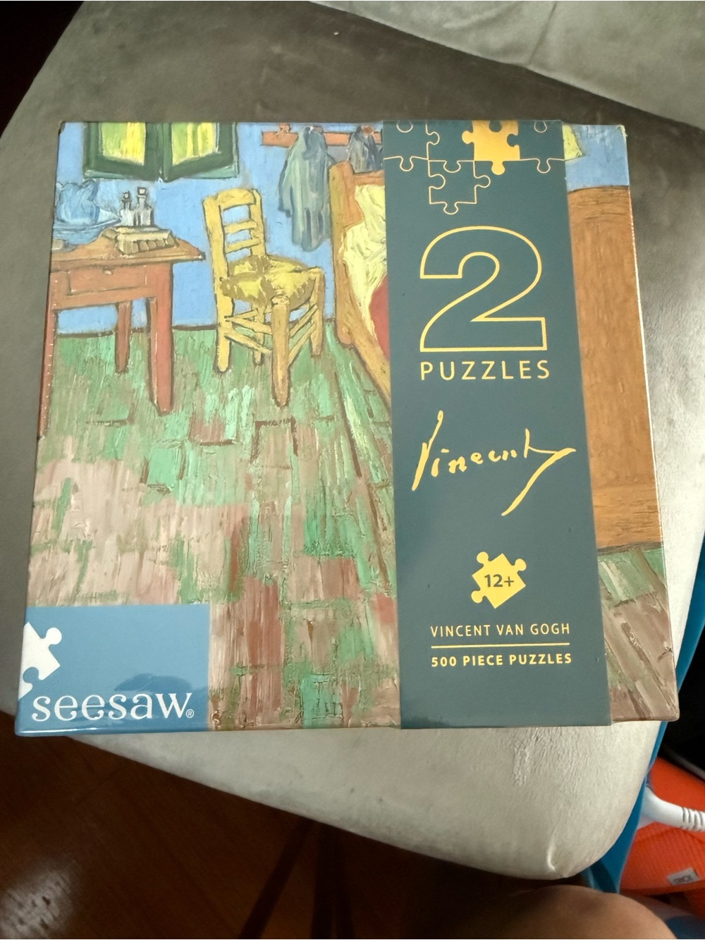 Seesaw Vincent Van Gogh 2-Pack 500-Piece Puzzles - Multicolor